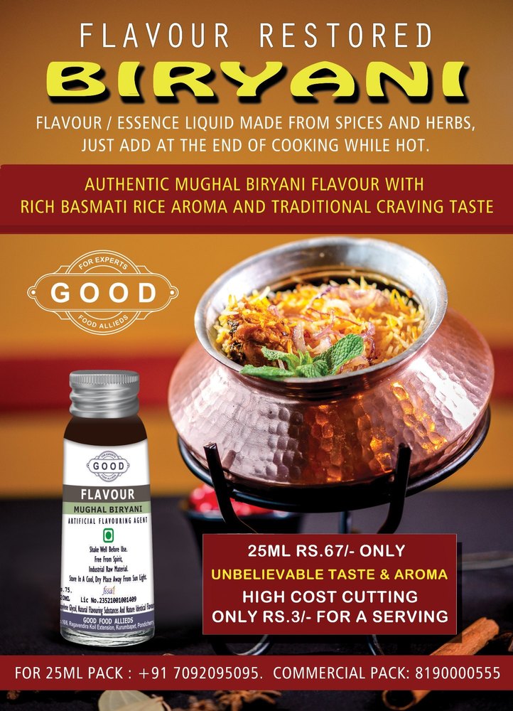 Mughal Biryani Flavour Liquid