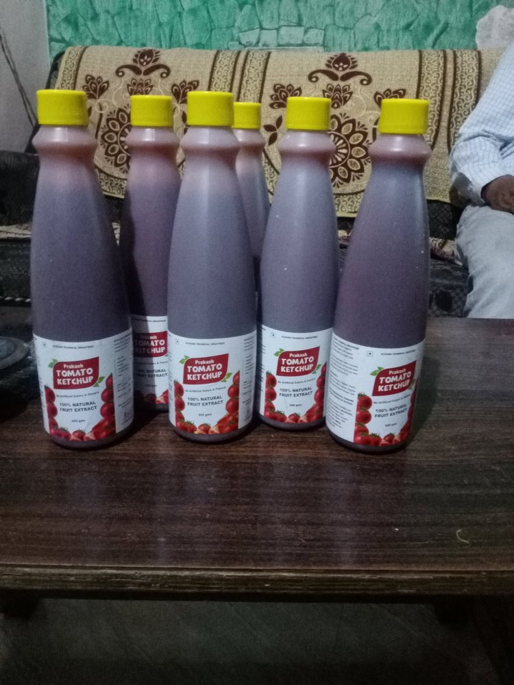 Prakash Tomato Ketchup, Packaging Type: 12 Bottle Kartoon