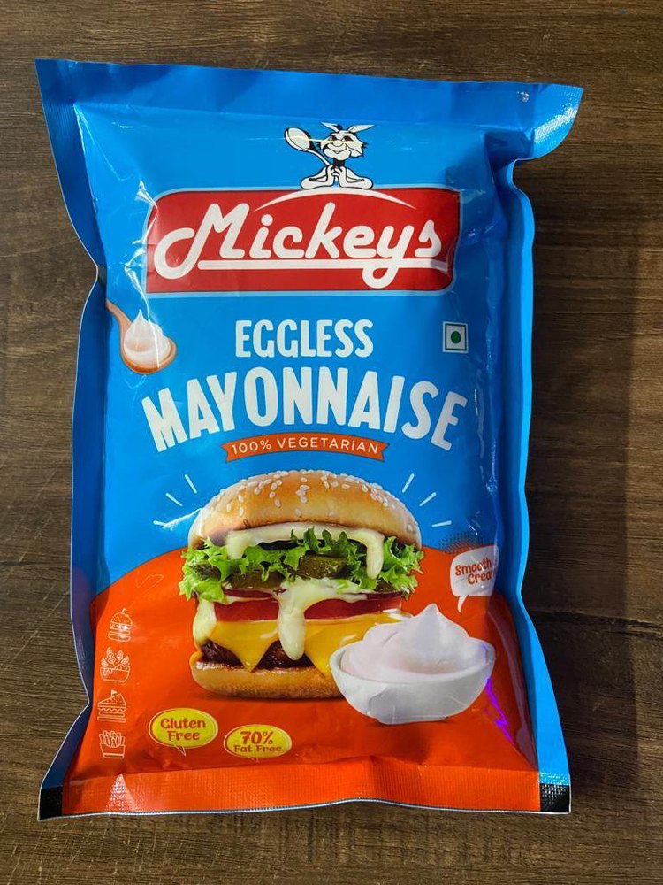 Eggless Mayonnaise, Weight: 20 kg, Packaging Type: 1 kg X 20 Pouch