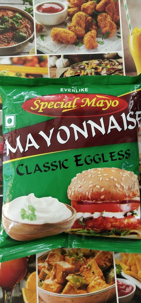 Mayonnaise Eggless, Weight: 1Kg, Packaging Type: Pouch
