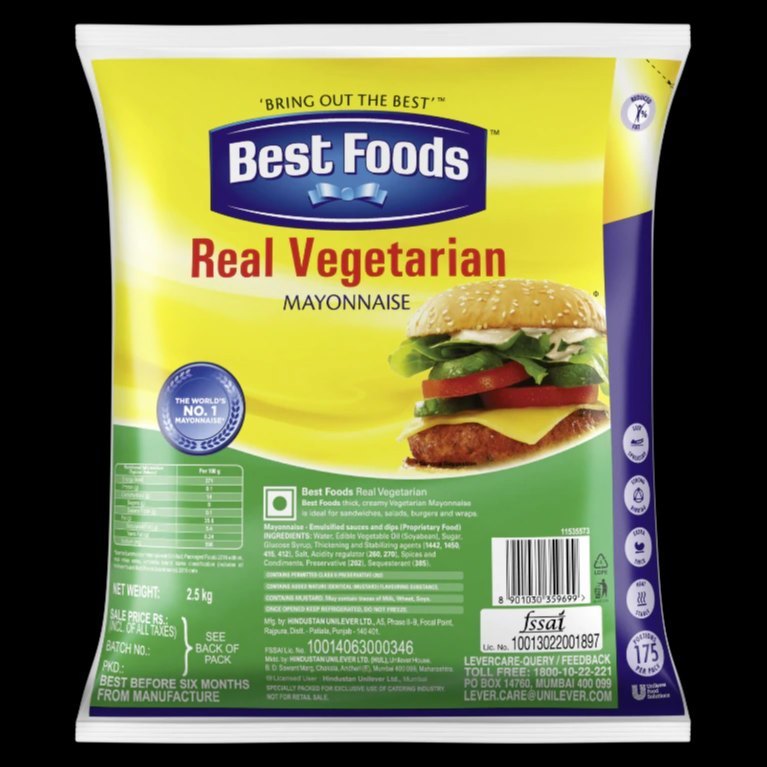 Eggless Mayonnaise, Weight: 1 Kg