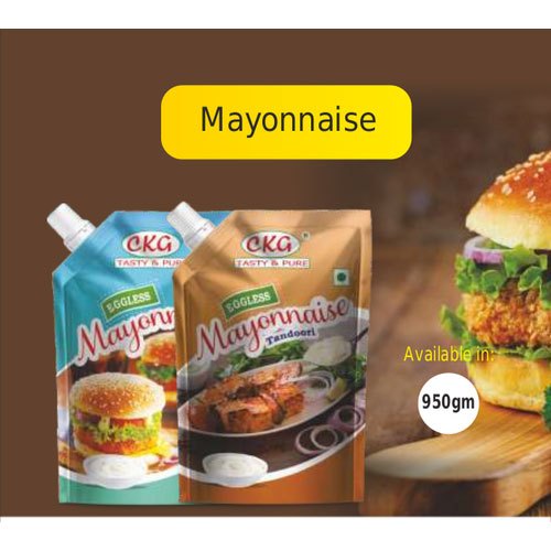 Eggless Mayonnaise, Packaging Type: Pouch