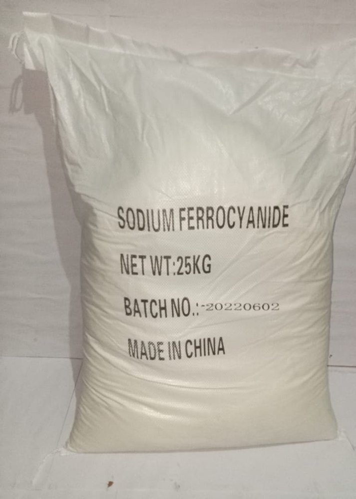 White Powder Sodium Ferrocyanide Sfc Na4fe Cn 6 10h2o, Packaging Size: 25 Kgs