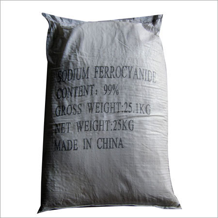 Crystals Sodium Ferrocyanide, Packaging Size: 25 Kg