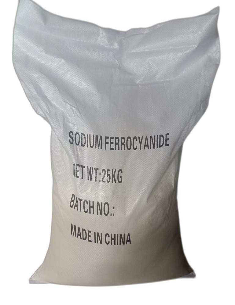 Off White Powder Food Grade Sodium Ferrocyanide, Packaging Size: 25Kg