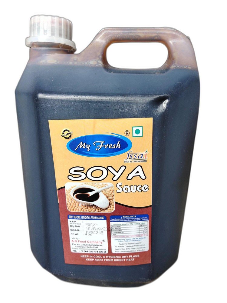 My Fresh Soya Sauce, Packaging Type: Can, Packaging Size: 4.8 Kg