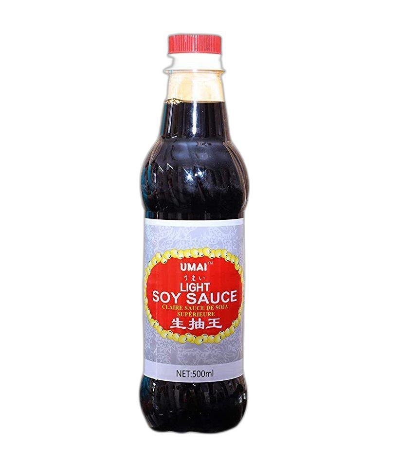 Umai Imported Superior Light Soy Sauce 500ml, Packaging Type: Plastic Bottle