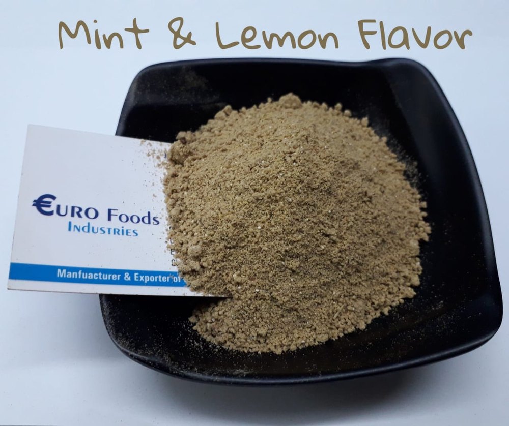 Mint and Lemon Flavour