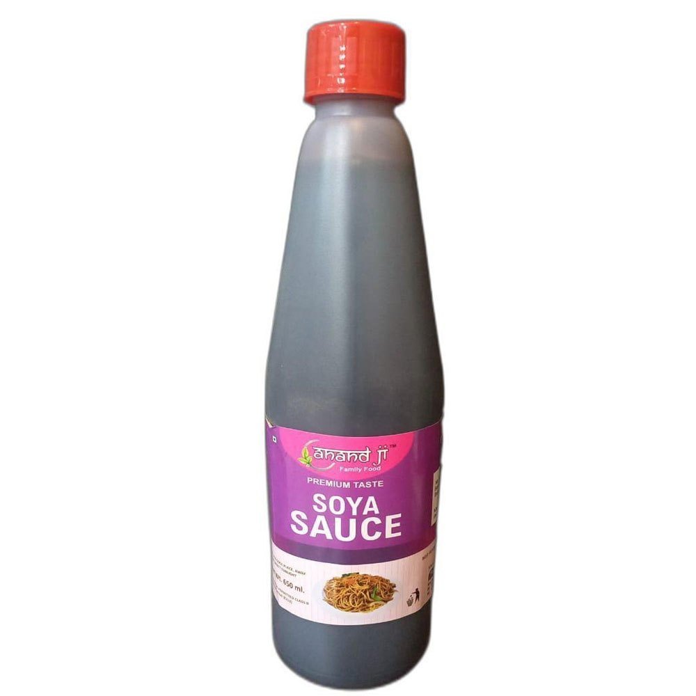 Anand Ji Saltiness 650ml Soy Sauce, Packaging Type: Bottle