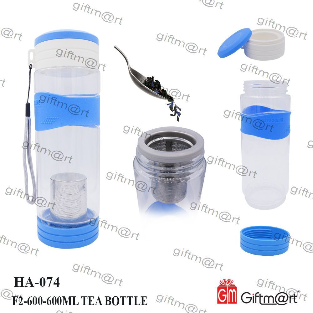 Tea Infuser Glass Bottle