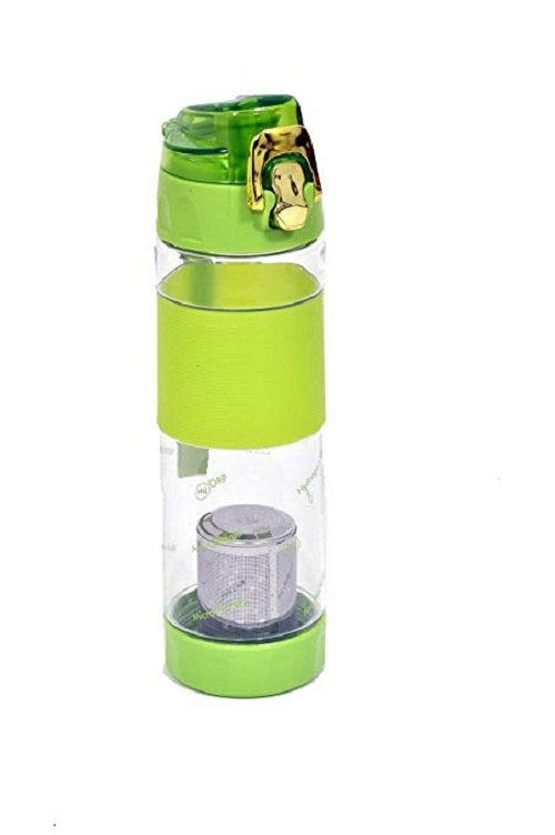 Blue Grey And Yellow Alkaline Water Bottle, Capacity: 650 ml