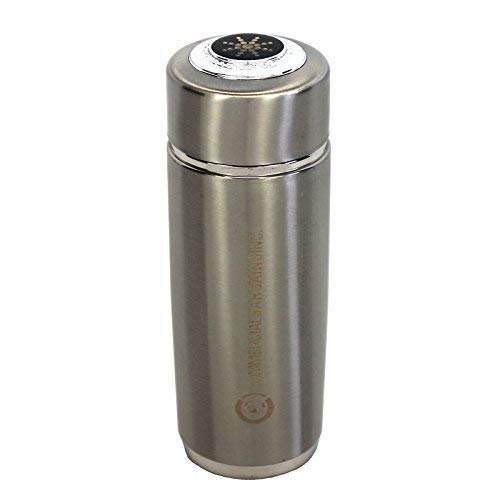 Silver Stainless Steel Alkaline Nano Flask, For Home and Office, Capacity: 600 Ml