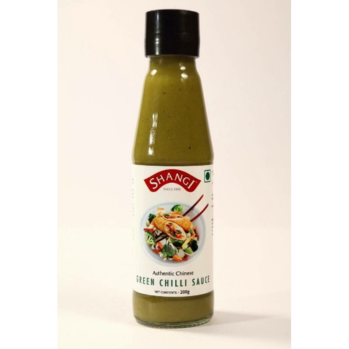 Shangi Green Chili Sauce, Packaging Size: 200g, Pack Size: 200 G