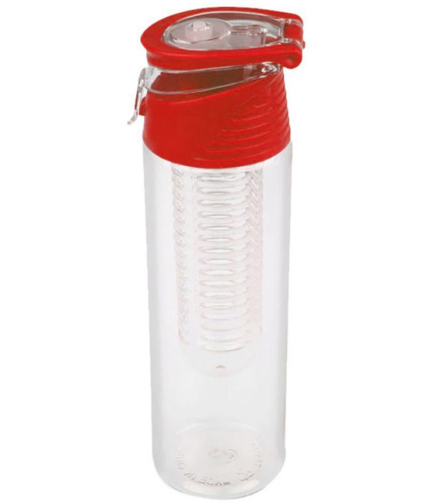Fruit Infuser Water Bottle- Red