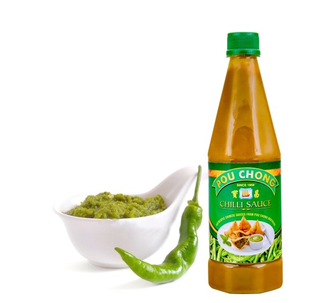 Pou Chong Green Chilli Sauce, Packaging Size: 36 Bottle X 200 Gm