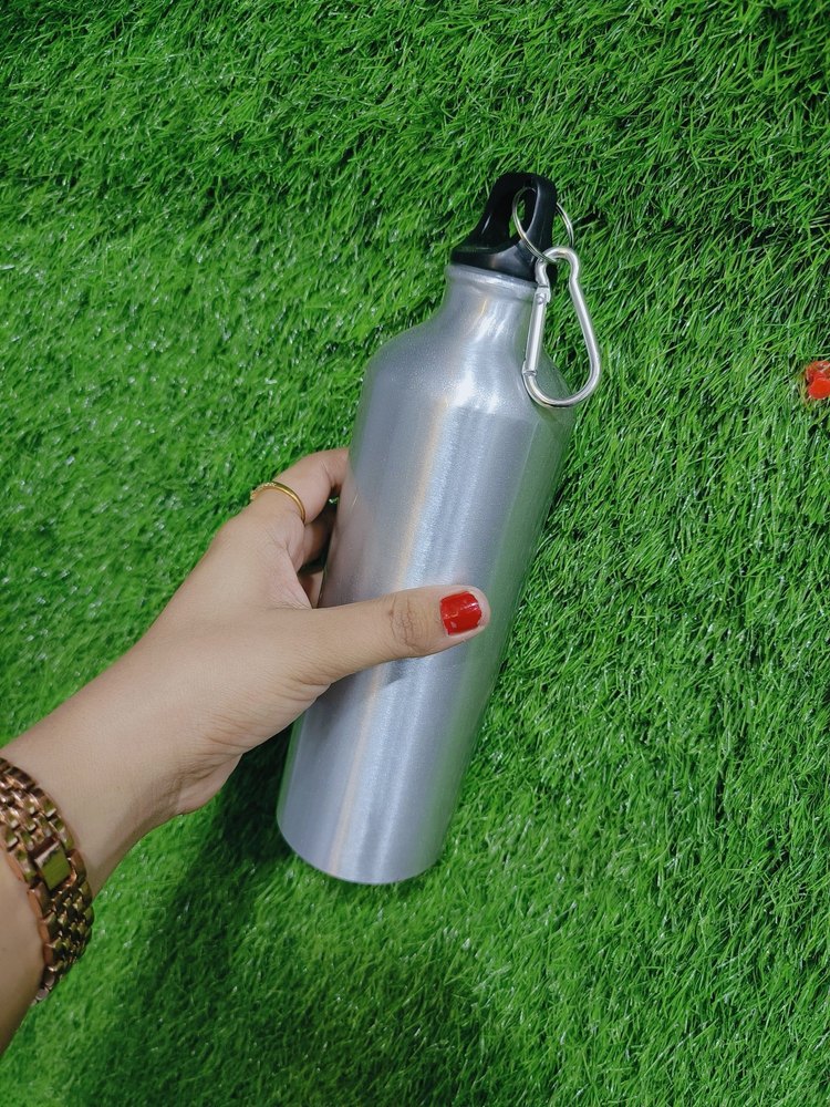 Aluminium Silver 750 Ml Sublimation Sipper Bottle, For Office