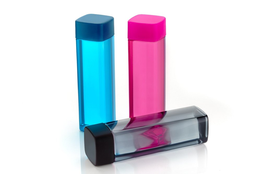 Plastic Square Fridge Bottle, For Drinking Water, 1000 mL