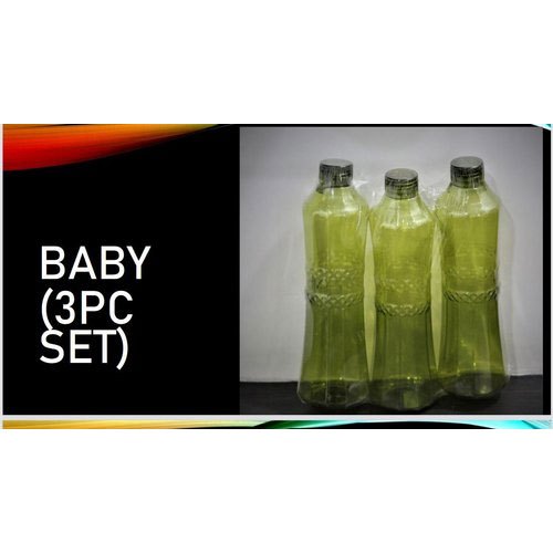 3 Pcs Baby Plastic Water Bottle , Fridge Bottle