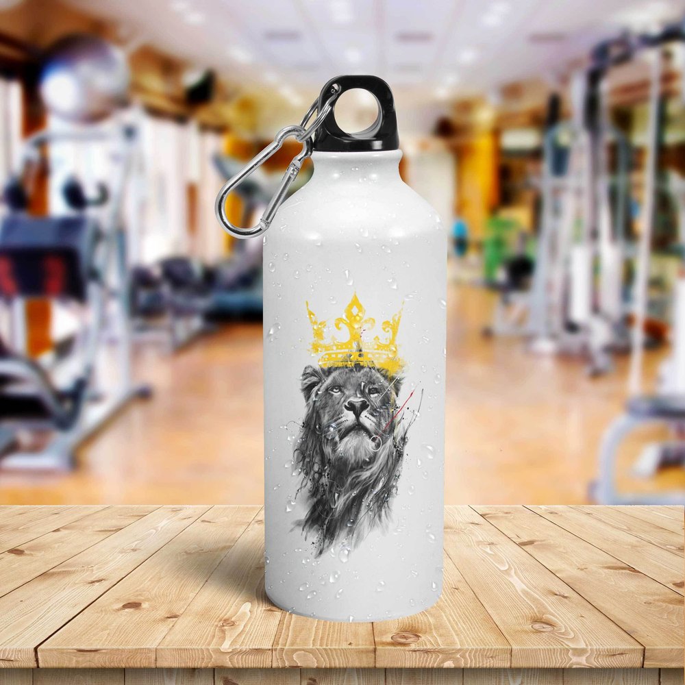 White Personalized Water Bottles At Personal Creations, Capacity: 600ml