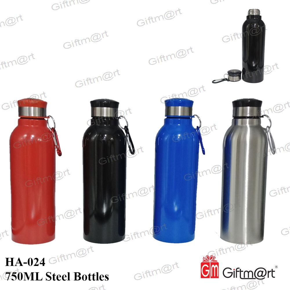 Steel Water Bottle, 750 ml