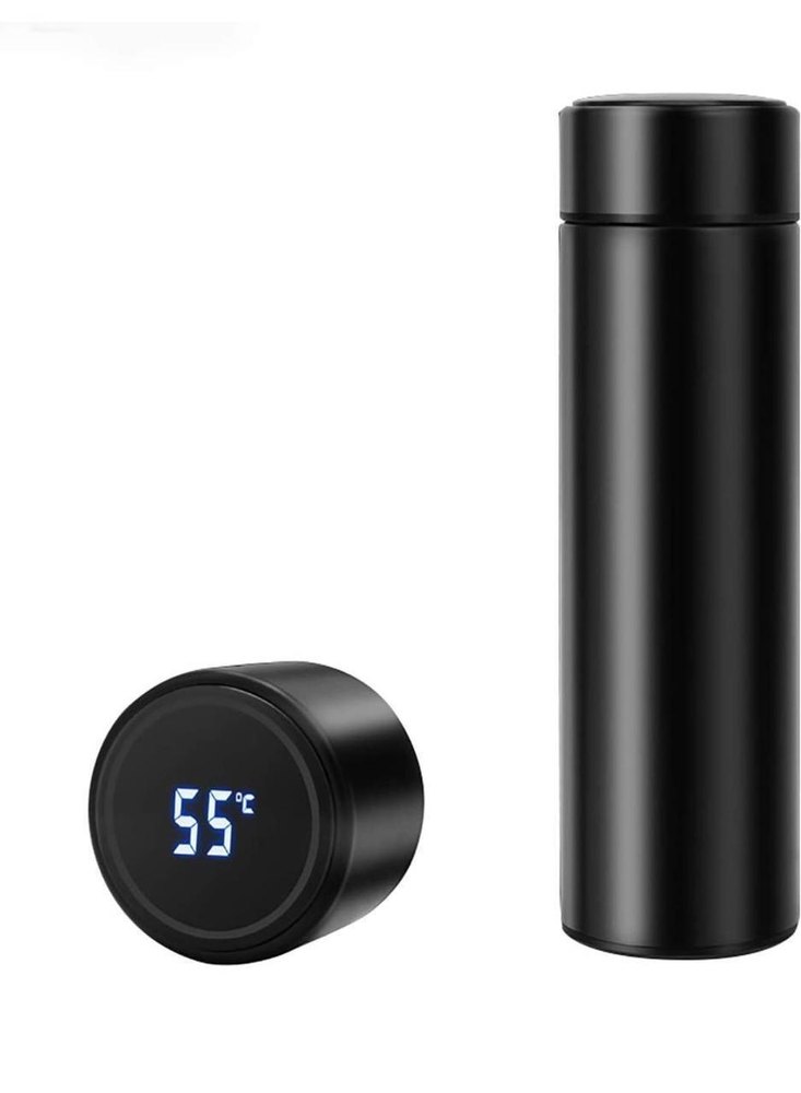 Print2gift Stainless Steel Led Temperature Bottle 500ML, For Home