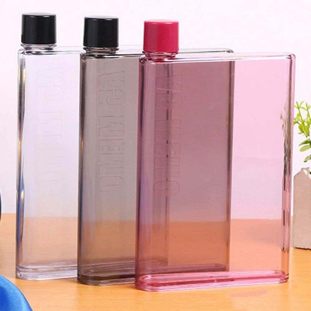 Multicolor Notebook Water Bottle