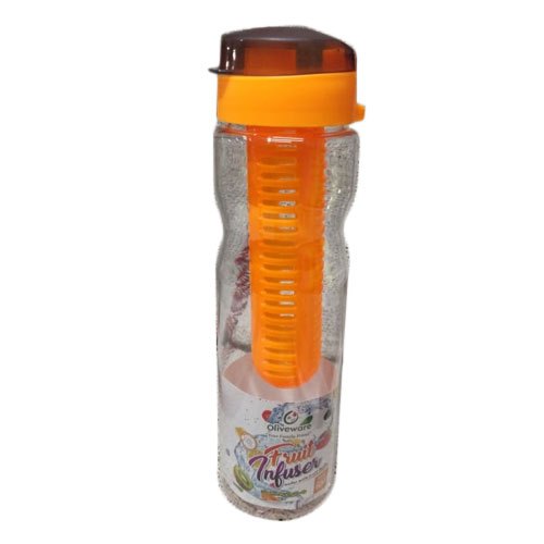 Plastic Sipper Detox Fruit Infuser Bottles, For Water Storage, Capacity: 1 L