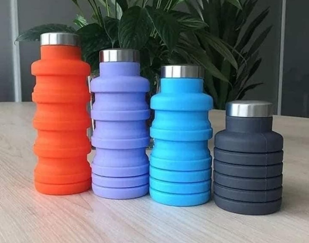 Silicone Folding Water Bottle