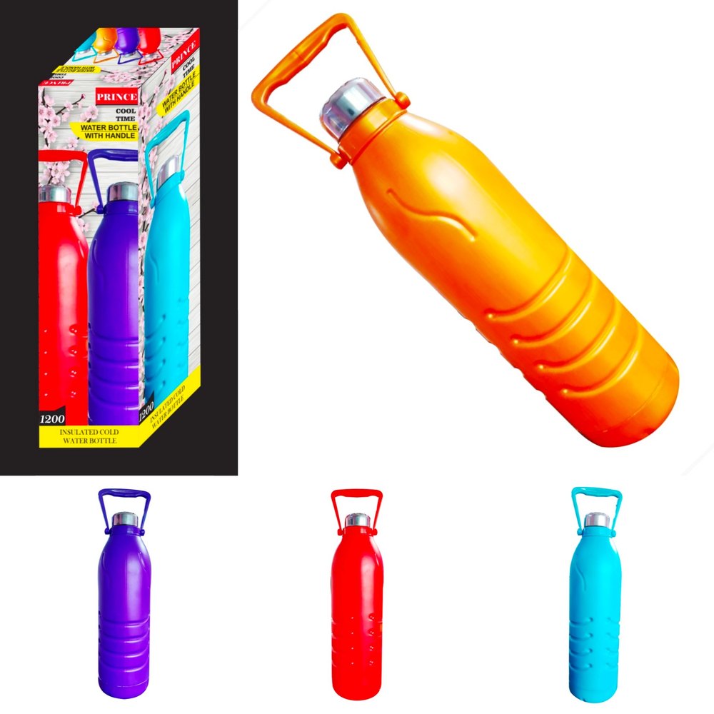 Plastic Insulated Water Bottle, 500 mL