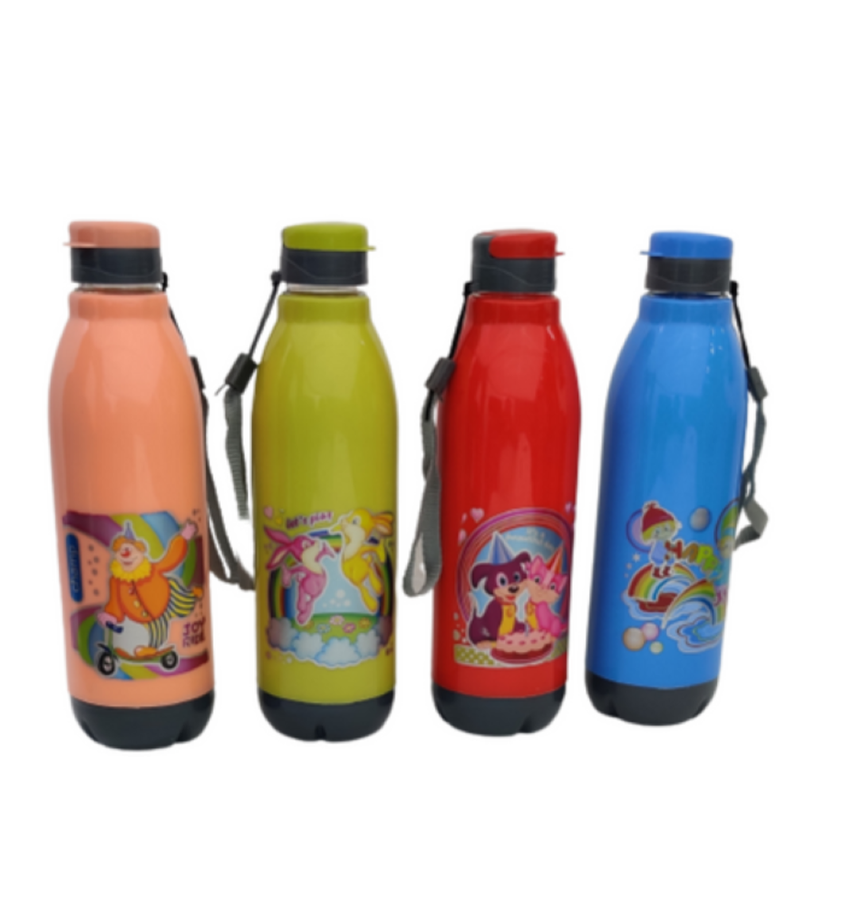 Insulated Plastic Water Bottle 600ml
