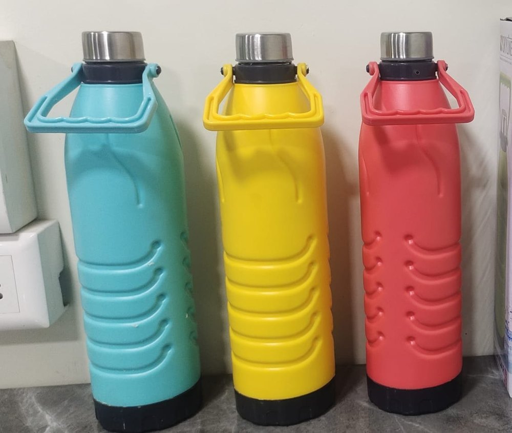 Plastic NE Cool Crazy Insulated Bottle, Capacity: 700