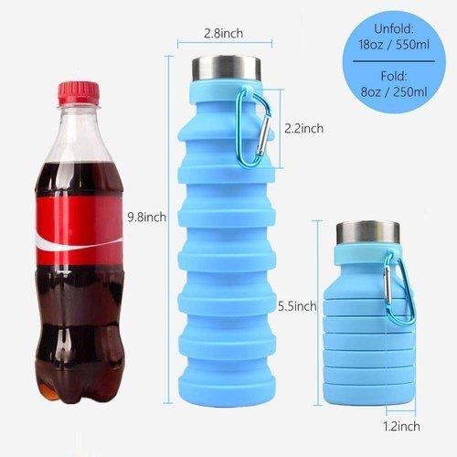 Silicone Fordable Water Bottle