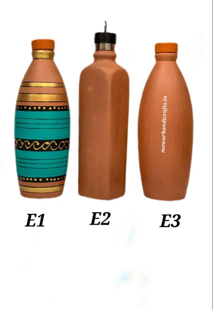Terracotta Clay Bottle