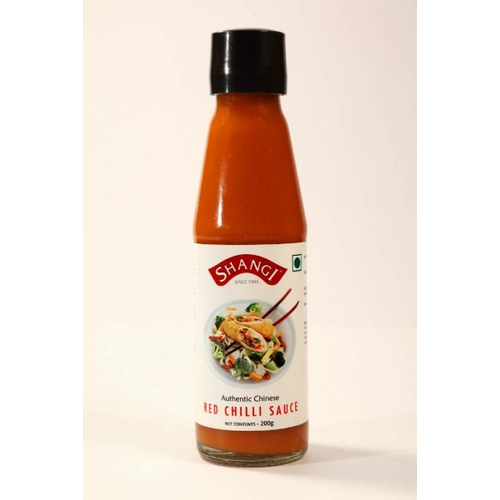 Shangi Chilli Red Chili Sauce, Packaging Type: Bottle, Packaging Size: 200g