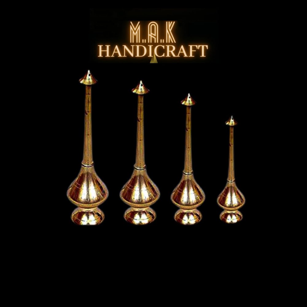 Round Brass gulabpash..brass perfume bottle, Capacity: Brasd