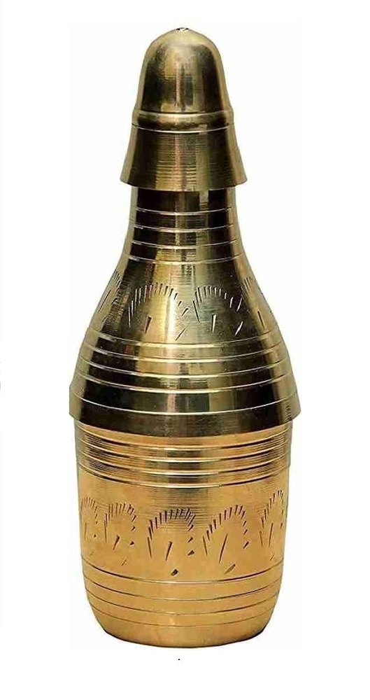 Shivang Enterprises Brass Water Bottle, Capacity: 750 Ml