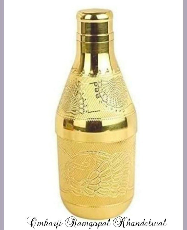 Khandelwal Standard Brass Mukhwas Bottle