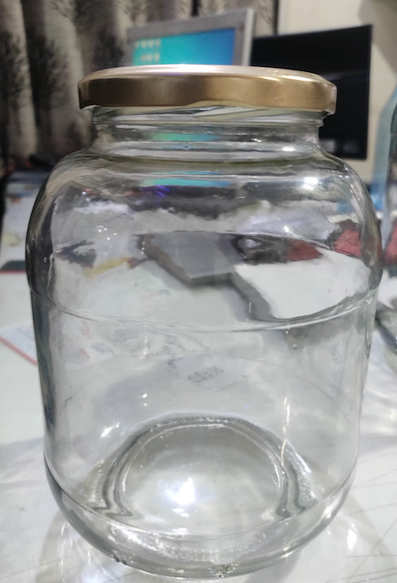 Metal And Plastic 1400 Ml Pickle Jar