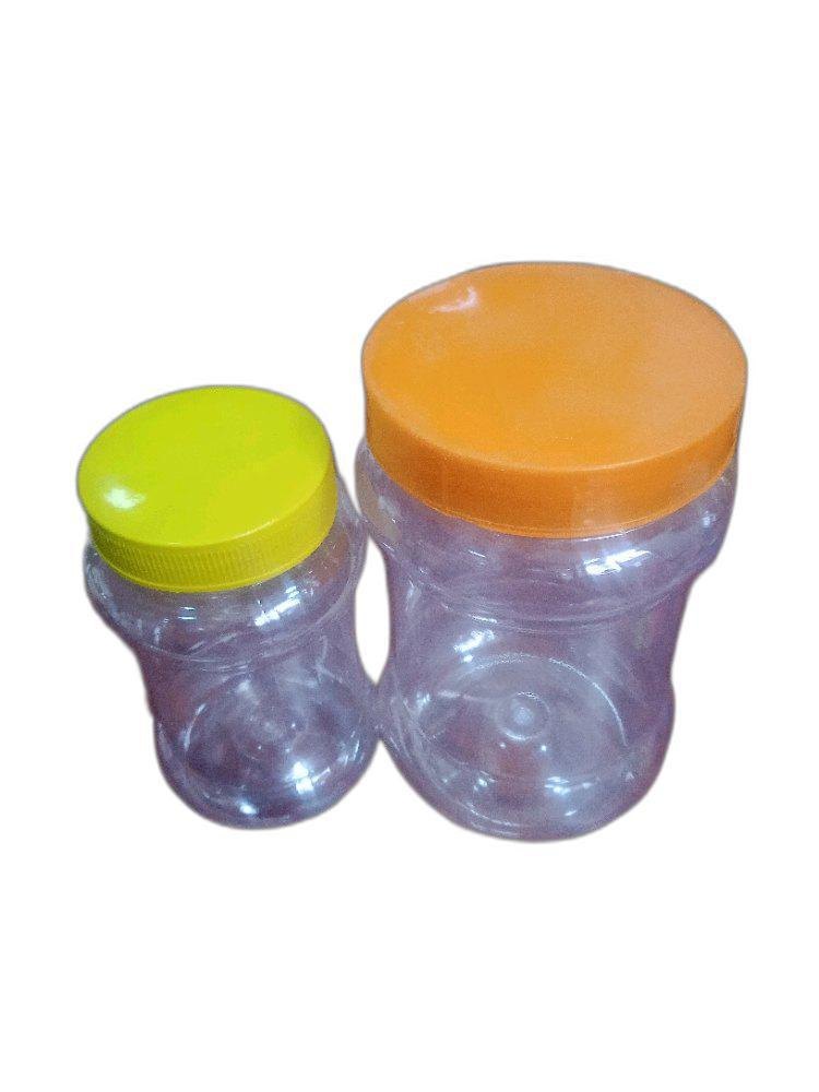 Transparent Plastic Pickle Jar, Capacity: 250ml 500ml