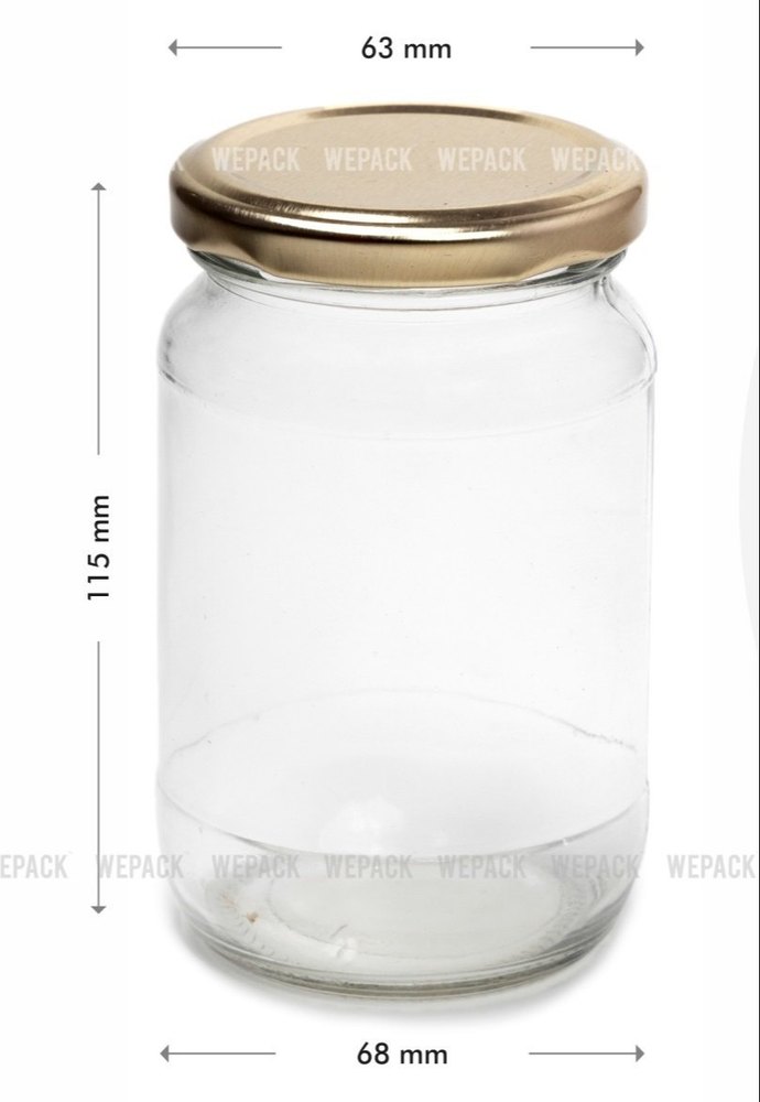 Transparent Pickle Jars