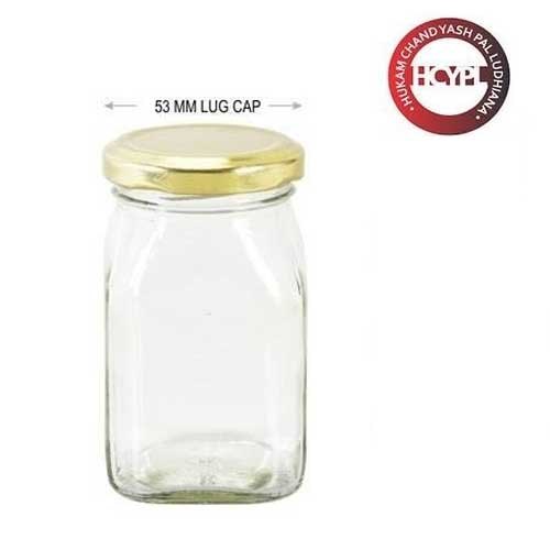 HCYP Transparent 250 gm Honey Glass Jar