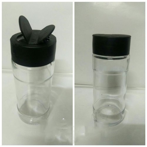 Transparent 100 ml Spice Glass Jar