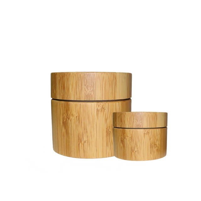 Bamboo Wooden Cosmetic Jar