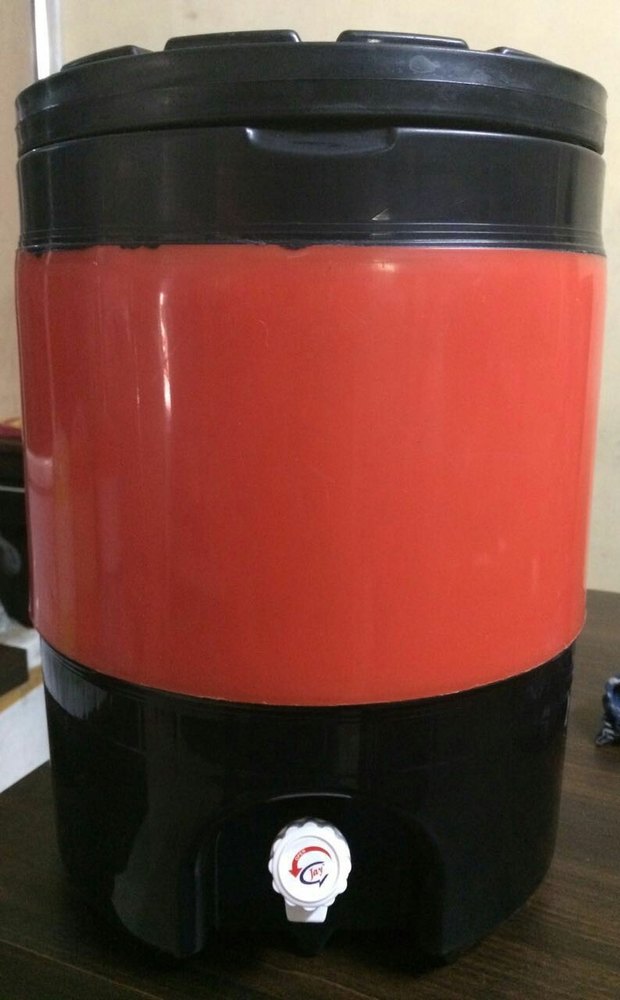 Plastic Red Cool Jar, Model Name/Number: Under Screw, Capacity: 18 Litre