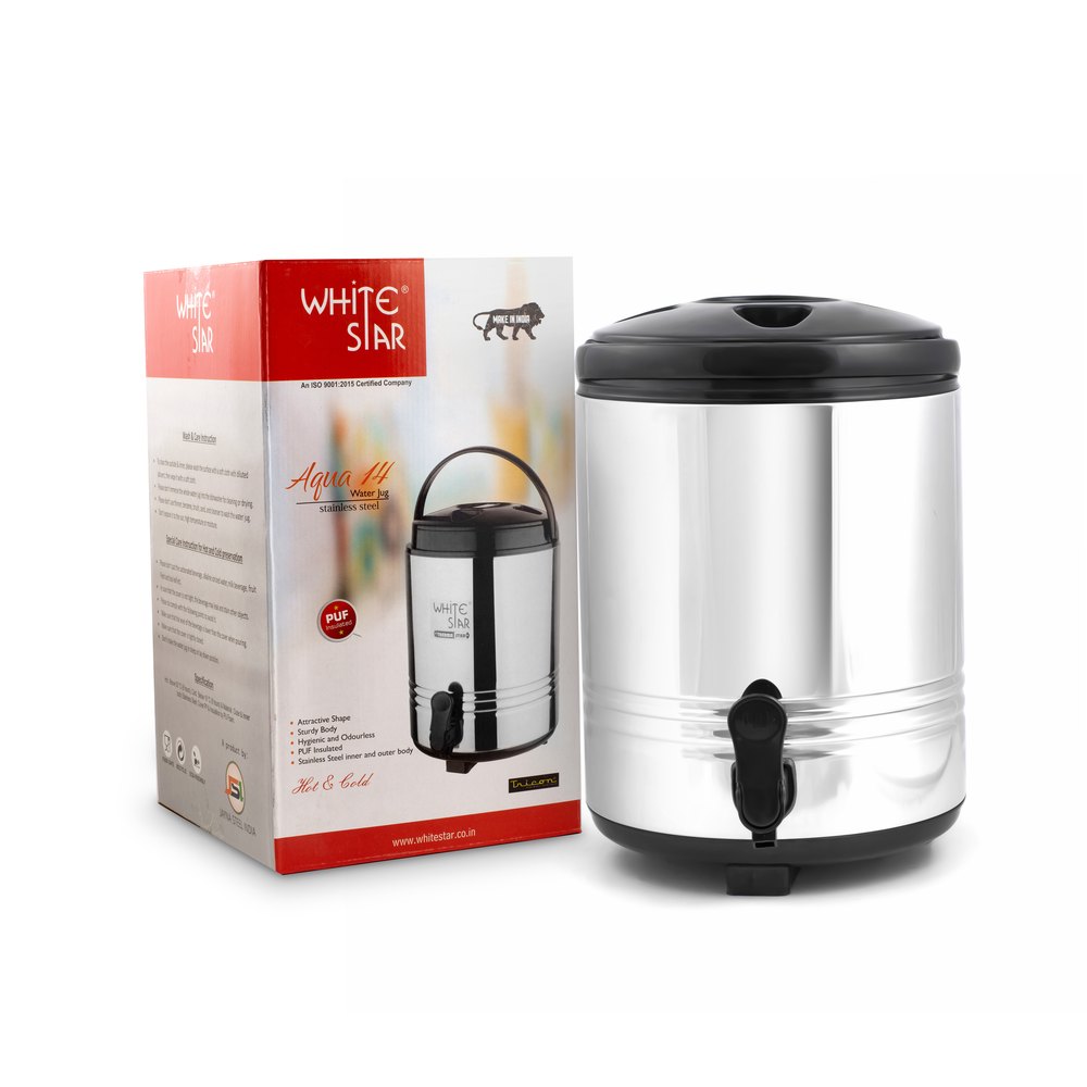 Whitestar Stainless Steel Puf Insulated Water Jug