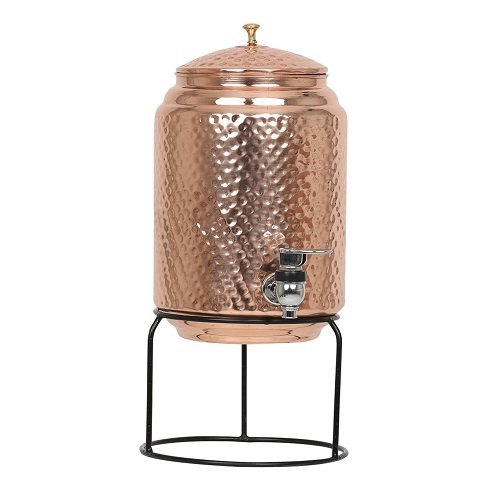Copper Water Carriers, Capacity: 5 Ltr