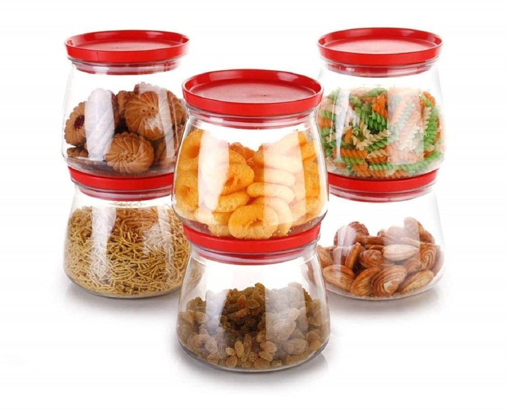 DHRUV Plastic 900 ML Matuki Container