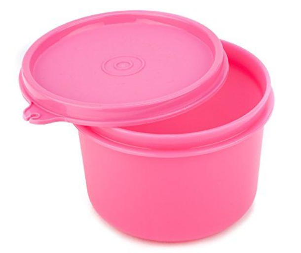 Plain Plastic Round Container, Capacity: 650 ml