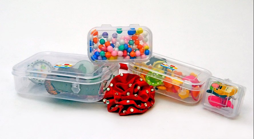 Plastic Rectangular Transparent Container, Capacity: 400 Ml