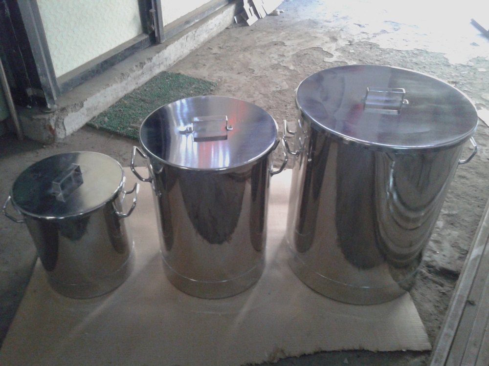 StainleSS Steel SS Storage Container, For pharma, Capacity: 50ML To 5000 ML